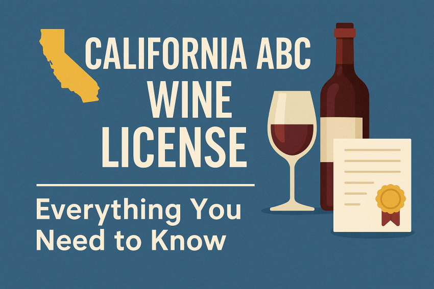 California ABC Wine License: Types, Cost, and How to Apply